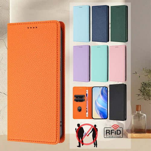 Rfid safe leather phone - leather, case