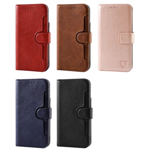 Leather flip case with - case,