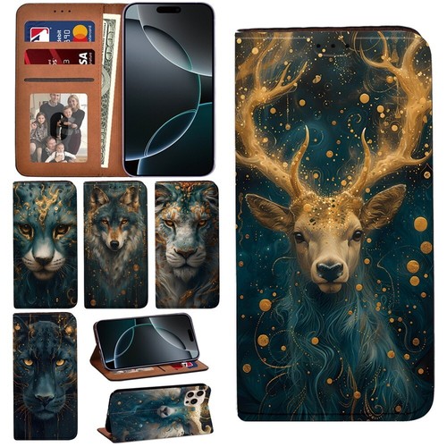 Leather wallet cover case - pu,