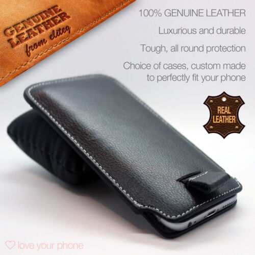 Genuine leather luxury pull - genuine,