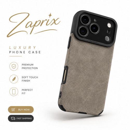 Zaprix luxury leather case - case, for