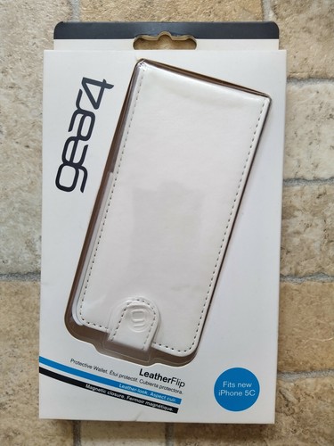 Gear4 leather flip cover - leather, for