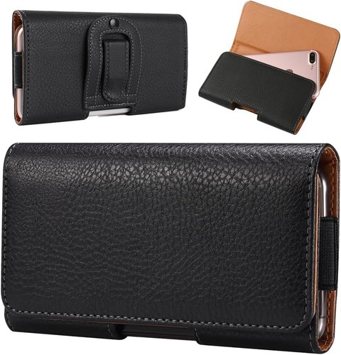 Faux leather cellphone - leather, holster