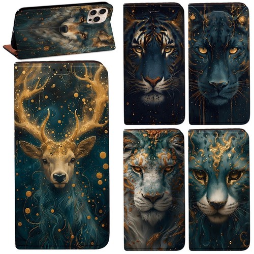 Printed leather stand - pu,