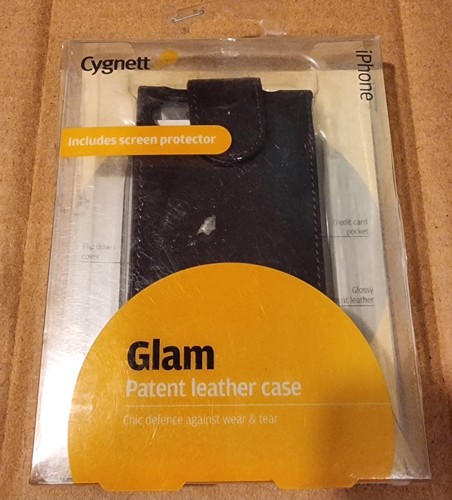 Cygnett patent leather case - leather,